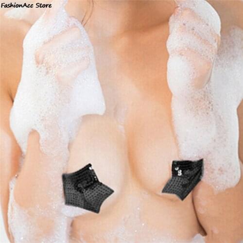 1 pair Sexy Sequin Nipple Cover Star Shape Women Nipple Sticker Toy