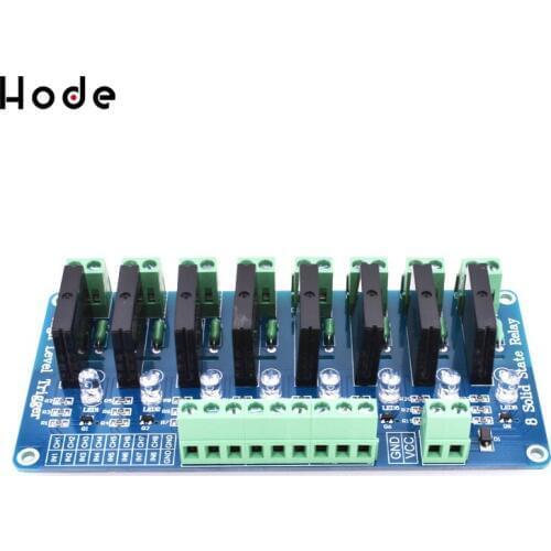 250V 2A 8 Channel OMRON SSR G3MB-202P Solid State Relay Module For Arduino NG4S