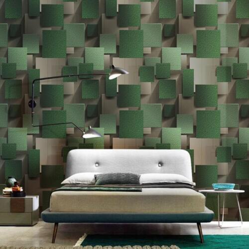 Beibehang Deer skinned geometric 3D Wallpaper For Walls Decor Wall paper Rolls For Bedroom Living room Sofa TV Background
