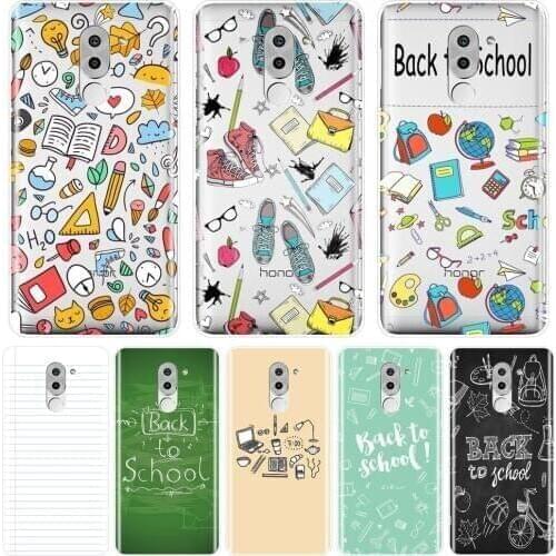 TPU Book School Yellow Green Phone Case For Huawei Honor 6A 4C 5C 6C Pro Soft Silicone Back Cover For Huawei Honor 4X 5A 5X 6 6X