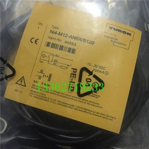 Ni4-M12-AN6X/S120 Ni4-M12-AP6X/S120 Turck New High Quality High Temperature Resistance Proximity Switch Sensor