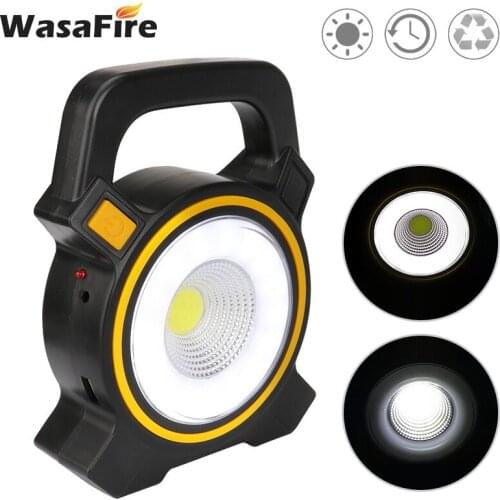 Hot Sale Portable Spotlight LED Work Light 300 Lumens USB Rechargeable Flashlight Outdoor Travel Lamp For Camping Lantern Use