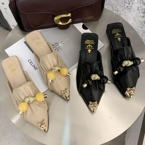 MANXIXI Low-heeled Shoes