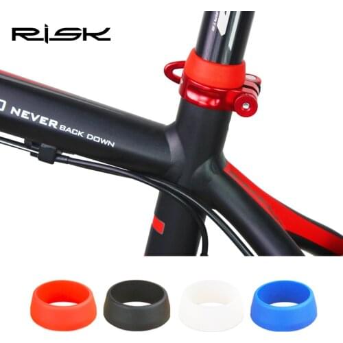 Mountain Road Bike Seat Post Rubber Ring Dust Cover Cycling Silicone Waterproof Bicycle Seatpost Case