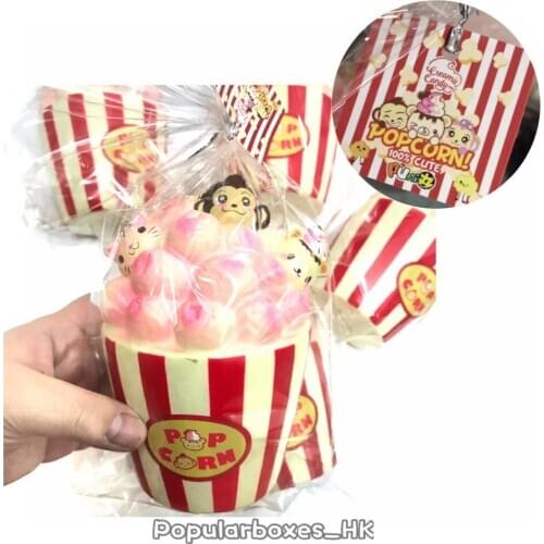 Creamiicandy yummiibear popcorn squishy Slow Rising Gift Toy