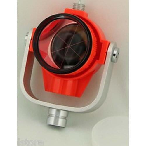 Single Prism With Bag for Total Station Red Colour Type