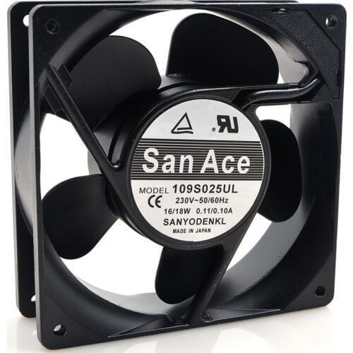 FOR Sanyo 230 v 220 v 109 s 025 ul 14/12 w 12038 12 cm cabinet AC cooling fan