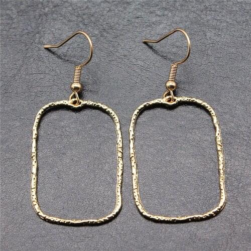 Женские золотые серьги WYSIWYG China At AliExpress