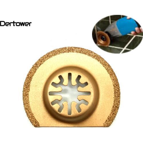 1pc 63mm Diamond Titanium Saw Blade Oscillating Multi Tool For universal treasure machines Fein Bosch Dremel TCH Power Tool