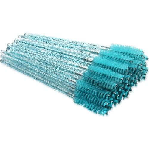 1000pcs Crystal Eyelash Brushes Soft Head For Eyelashes Eyebrow Applicator Mascara Wands Microbrush brushes Makeup Brushes