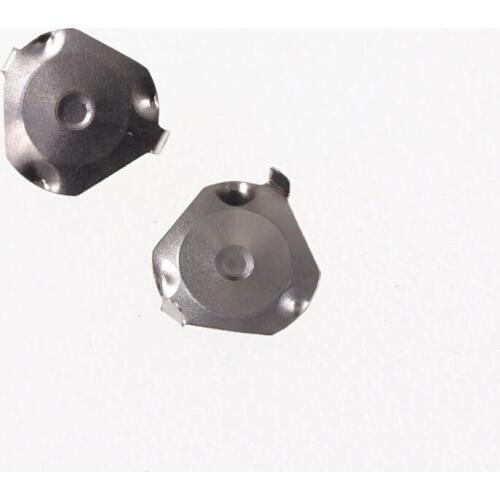1000pcs SPST 5.0mm Diameter triangle tactile metal domes 2 LEG Length 1.50 mm snap dome switch 280 G Force