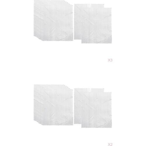 400 Pieces Disposable Hair Cutting Cape Gown Home Salon Coloring Perm Apron