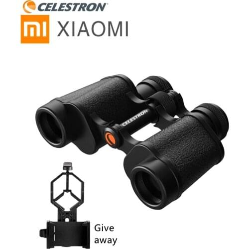 Xiaomi celestron 8X30 HD binoculars black waterproof folding binoculars with low light outdoor bird watching travelling hunting