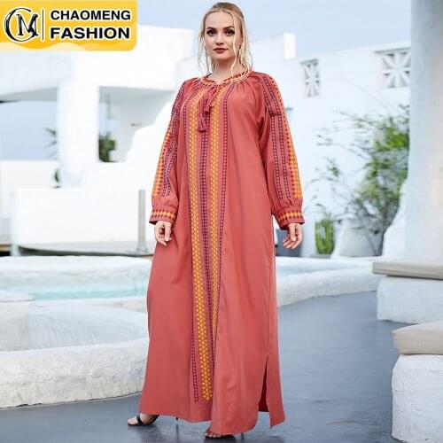 Eid Dubai Abaya Elegant Fashion Plus Size Hijab Dress Turkey Kaftan Islam Clothing Muslim For Women Vestidos Arabic Maxi Robe