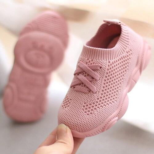 Sneakers Kids Shoes Antislip Soft Bottom Baby Sneaker 2021 Casual Flat Sneakers Shoes Children Size Girls Boys Sports Shoes