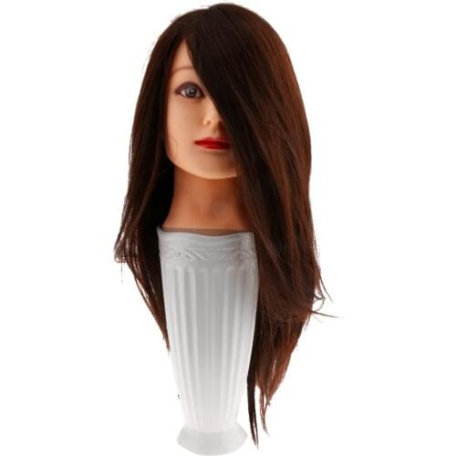Salon Cosmetology Practice Hairdressing Long Hair Mannequin Dummy