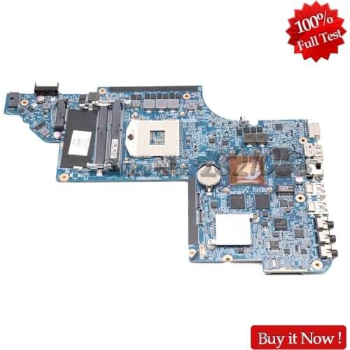 NOKOTION 650799-001 For HP Pavillion DV6 DV6-6000 Laptop motherboard HM65 DDR3 Discrete graphics full tested