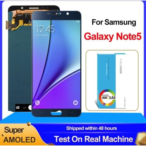 Original BROOWE 5.7'' For Samsung Galaxy Note 5 LCD Display Touch Screen For Samsung Note 5 Note5 N920A N9200 SM-N920 N920C LCD