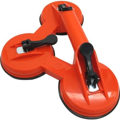 Three Claw Plastic Vacuum Sucker for Tile and Glass Vacuum Sucker Pads Vacuum Rubber Glass Sucker
