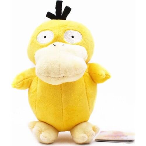Pokemon Psyduck Plush dolls silly duck animation toys pet dolls cute cartoon creative gifts birthday gifts with tags