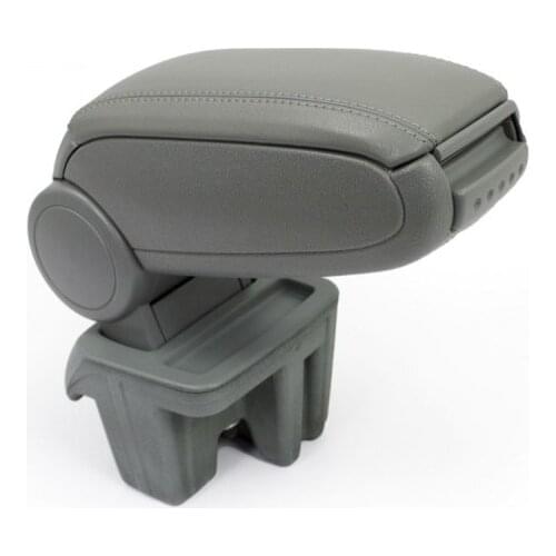 Roxform Armrest High Quality Gray Tuning Interior Accessory Full Compatible For Ford Focus 3 2015 2016 2017 2018 2019 2020 2021