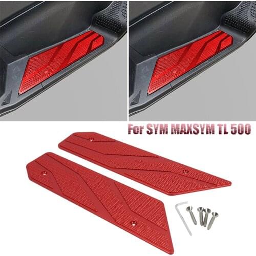 Footboard Steps Motorbike Foot Plate Foot Board Motorcycle For SYM MAXSYM TL 500 TL500