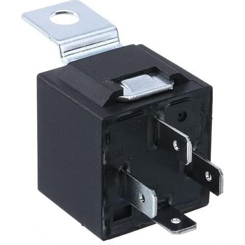1pc Practical 12V 40A Relay 4 PIN Waterproof Automotive Car Truck Boat Normally Open Contact Relays 27.5*28*25mm Mayitr