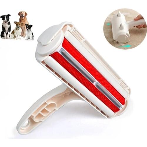 Pet Hair Remover Roller Removing Dog Cat Hair From Wool Roller Furniture Self-cleaning Lint for Wool Pellet Cat and Dog Removal