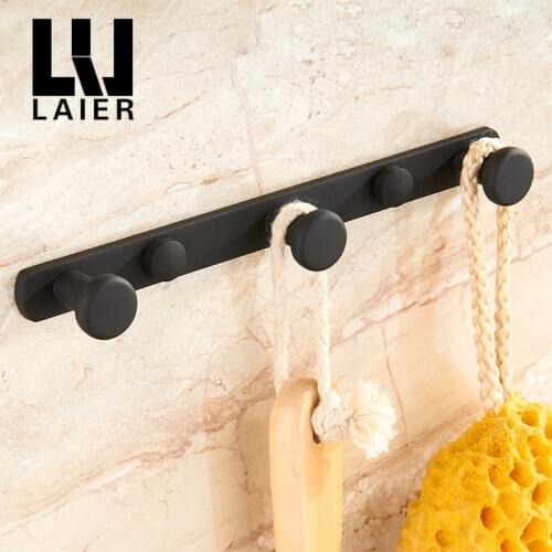 Vidric brass Robe Hook modern chrome bathroom hook gold bathroom accessories square design