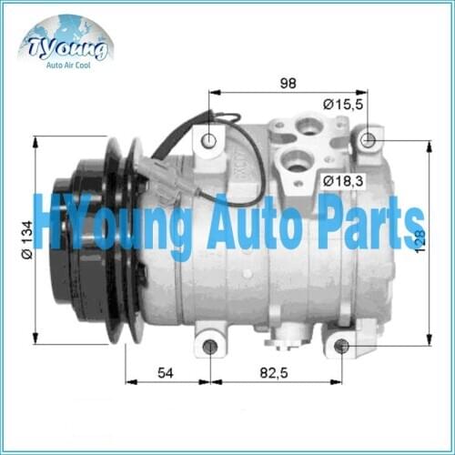 High quality 10S17C automotive air conditioning compressor for MITSUBISHI MONTERO PAJERO OE MR568289 MR500876