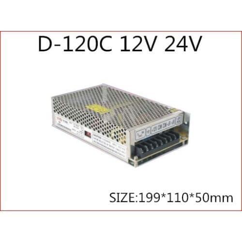120W Dual Output Switching power supply Output Voltage 12V 24V AC-DC D-120C