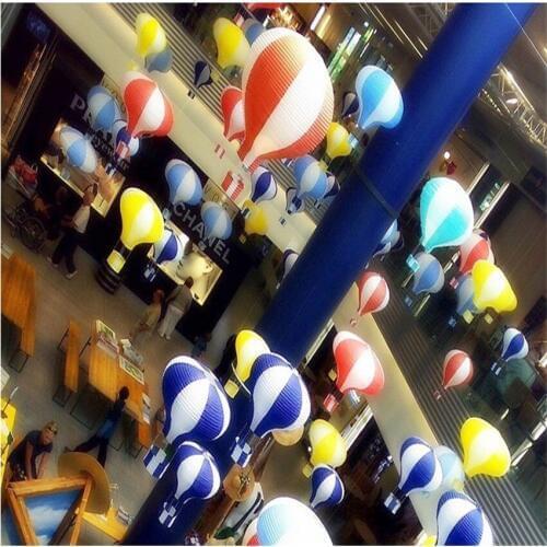 2pcs 12'' 30cm Rainbow Hot Air Balloon Paper Lantern Kids Birthday Party Wedding Decor Colour