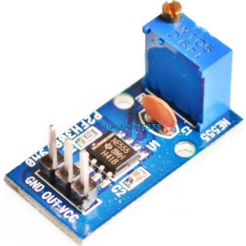 5PCS/lot Ne555 adjustable frequency pulse generator module