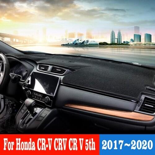 For Honda CR-V CRV CR V 5th 2017-2016-2020 Car Dashboard Cover Mat Sun Shade Pad Instrument Panel Carpets Protector Accessories