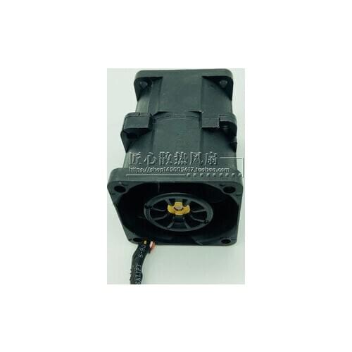 4cm two-stage 12V turbo violent gale ducted supercharger fan miniature bearing brushless motor ducted fan