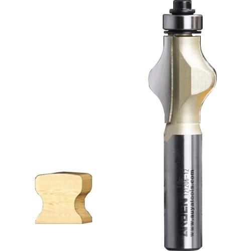 Fresas para router Woodworking Tool HANDRAIL BITS Arden Router Bit - 1/2*3/4 - 1/2" Shank - Arden A1303238