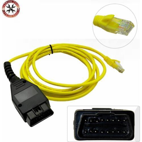 New arrival for BMW ENET (Ethernet to OBD) Interface Cable E-SYS ICOM Coding F-Series free shipping