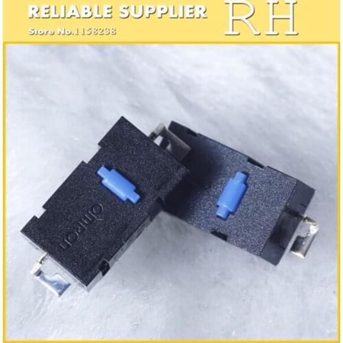 10PCS/lot original Omron mouse micro switch mouse button blue dot for Anywhere MX Mouse Logitech M905 replacement ZIP