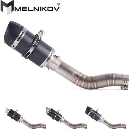 Motorcycle Exhaust Middle Escape Escape Slip On For Suzuki GSX-R 1000 K5 K6 2005 - 2006 GSXR1000 GSX R1000 GSXR 1000 Exhaust