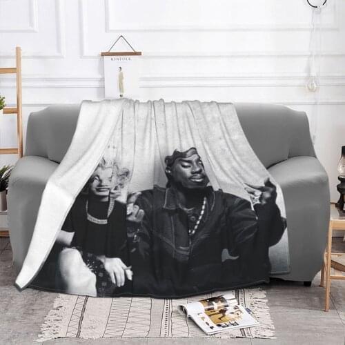 Tupac 2Pac Blanket Custom Fleece Fabric Muslin Blanket Mexican Bedspreads Decorative Bed Blankets Bed Blanket Throw Beach Cover