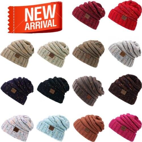 Knit hat winter color retro gradient knitted ear protection beret girl autumn and winter art wild warm hat tide шапка женская