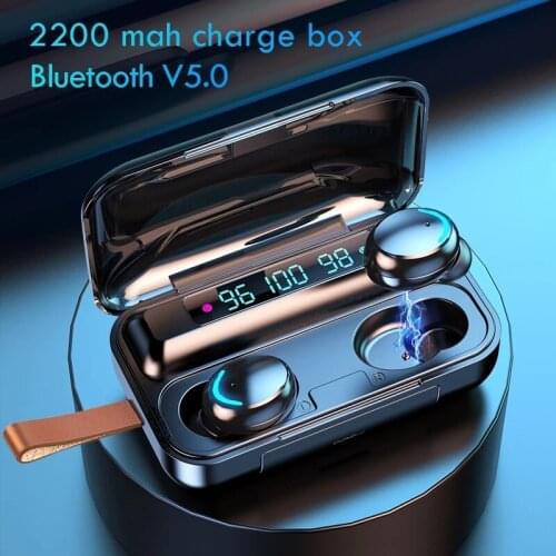 High quality Bluetooth Wireless Headphones Waterproof TWS Bluetooth Earphones Touch Control Wireless Headsets Earbuds Phone