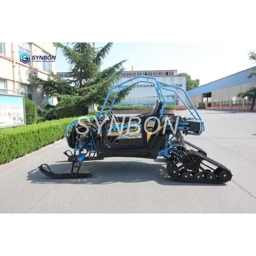 SYNBON Kart beach buggy buggies CE EPA UVT ATV Off-road Vehicle ​​go Karts Petrol Engine Tracked Vehicle Snowmobile SY400S