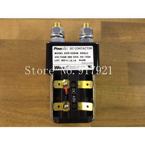 [ZOB] South Koreas POWNIX SCR125D48 DC48V125A & lux DC contactor forklift original generator --2pcs/lot