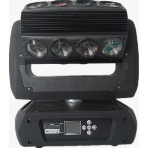 2pcs/lot new products16pcs*25w led full color super beam moving head light unlimited rotation for dj lighting