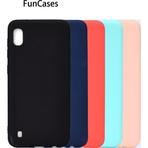 Case Cartoon For Samsung A10 Plain Caso Soft TPU Protector Samsung Galaxy phone case A20E A40 A60 A70 A80 M30 Note 10 Pro S10 5G