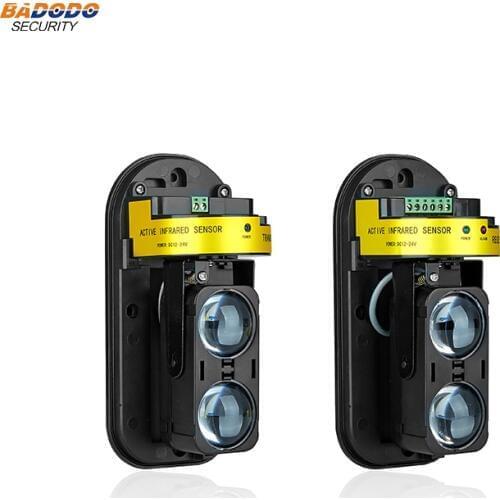 Anti-rain Infrared beam detector sensor window wall Barrier Detector 2 beam 100m 150m sensor IR sensor for outdoor alarm