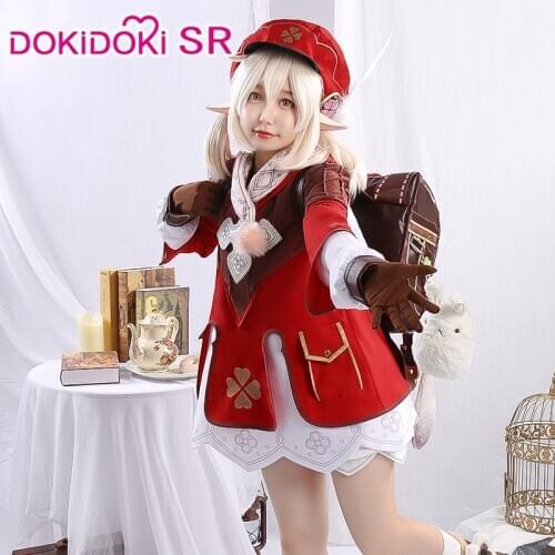 PRE-SALE DokiDoki-SR Game Genshin Impact Cosplay Halloween Klee Genshin Impact Klee Cosplay