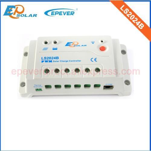 20A Solar pwm controller EPEVER EP seires new LandStar regulator mirco small home system applicaiton LS2024B 24V battery