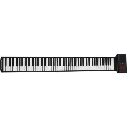 88 Keys Foldable Piano Portable Rechargeable Hand Rolled Electronic Piano